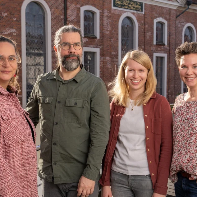 von links nach rechts: Katharina Schneider, Roman Röpstorff, Svenja Behle und Christina Prahl