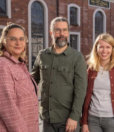 von links nach rechts: Katharina Schneider, Roman Röpstorff, Svenja Behle und Christina Prahl